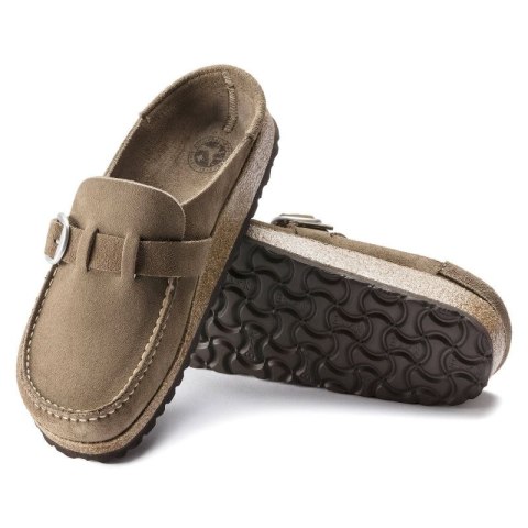 Klapki Birkenstock Buckley Leve Gray Taupe W 1019462 Birkenstock