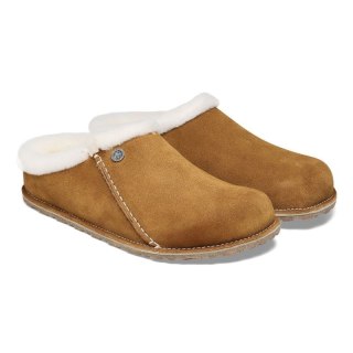 Klapki Birkenstock Zermatt Premium Shearling LEVE Mink LAF standardowa stopa (1023161) Birkenstock