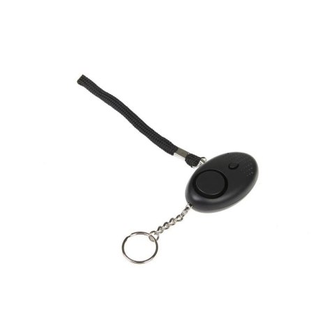 Alarm osobisty GUARD Scorpion z latarką LED, czarny, syrena 120dB (YC-003-BL)