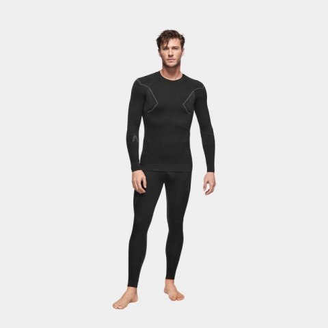 Bielizna termoaktywna Alpinus Active Base Layer Set czarno-szara M GT43257 Alpinus