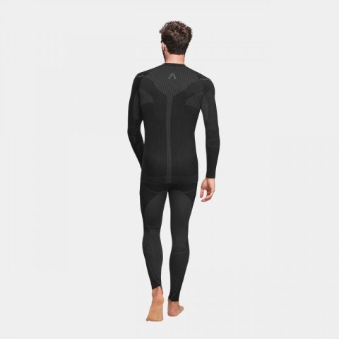 Bielizna termoaktywna Alpinus Active Base Layer Set czarno-szara M GT43257 Alpinus