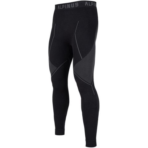 Bielizna termoaktywna Alpinus Tactical Base Layer Set czarno-szara M GT43276 Alpinus