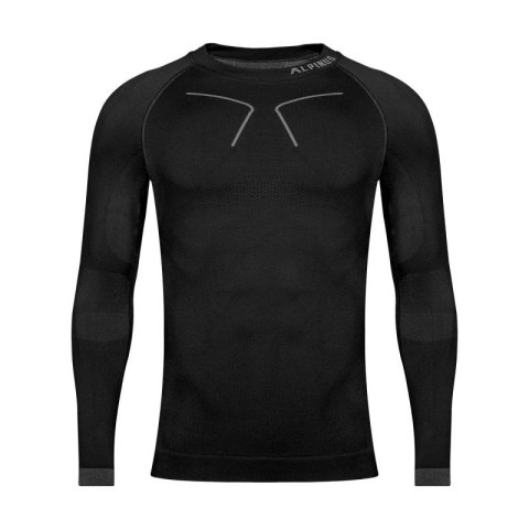 Bielizna termoaktywna Alpinus Tactical Base Layer Set czarno-szara M GT43276 Alpinus