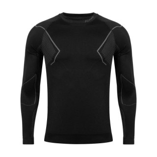 Koszulka termoaktywna Alpinus Active Base Layer czarno-szara M GT43189 Alpinus