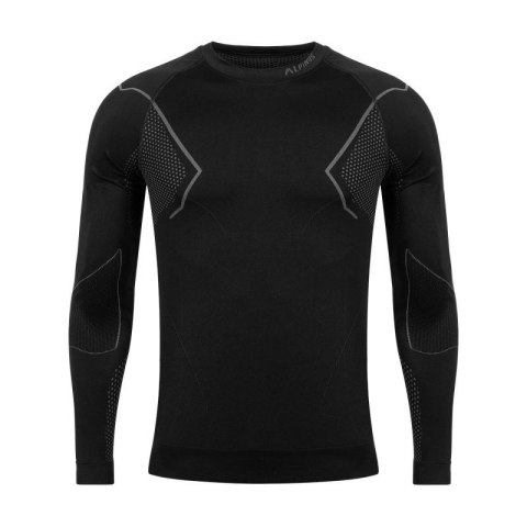 Koszulka termoaktywna Alpinus Active Base Layer czarno-szara M GT43189 Alpinus