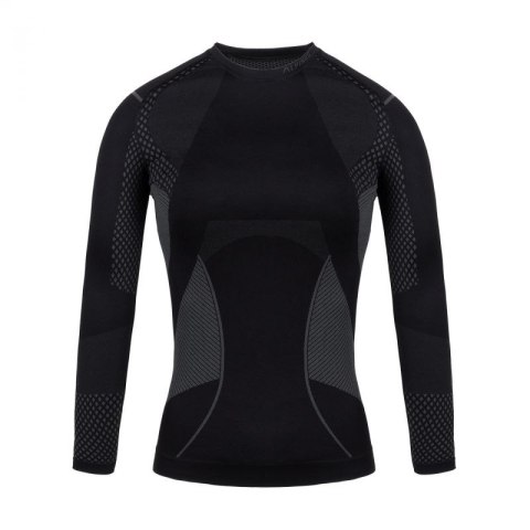 Koszulka termoaktywna Alpinus Active Base Layer czarno-szara W GT43180 Alpinus