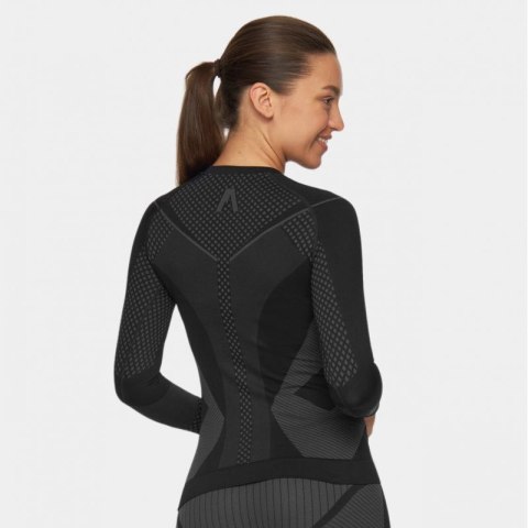 Koszulka termoaktywna Alpinus Active Base Layer czarno-szara W GT43180 Alpinus