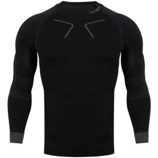 Koszulka termoaktywna Alpinus Tactical Base Layer czarno-szara M GT43219 Alpinus