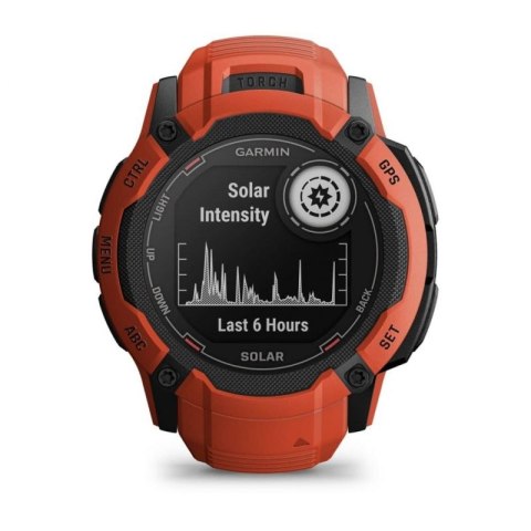 Zegarek sportowy Garmin Instinct 2X SOLAR Czerwony Garmin