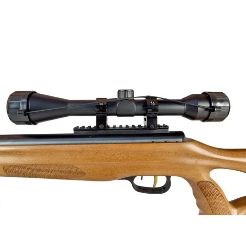 Karabinek wiatrówka BEEMAN 10620 4,5mm spr.1-strzał z lunetą 6x40 do17J (B-10620)