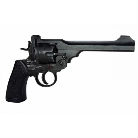 Rewolwer WEBLEY MKVI .455 Police kal.4,5 mm Diabolo łuski 6-strzał. lufa 4" CO2 Black Ekp do17J