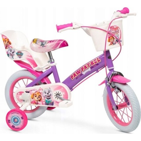 Rower dzieciecy TOIMSA 12" Psi Patrol Fiolet 1280 Girl Toimsa