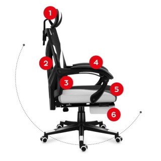 Fotel gamingowy Huzaro Combat 5.0 White