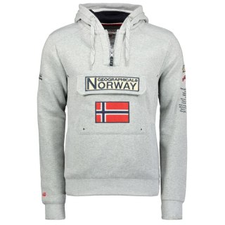 Bluza Geographical Norway 3/4 Gymclass 100 M WU4184H/GN B-Grey Geographical Norway