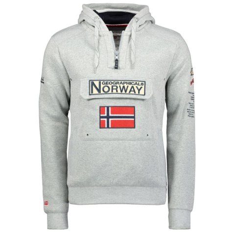 Bluza Geographical Norway 3/4 Gymclass 100 M WU4184H/GN B-Grey Geographical Norway
