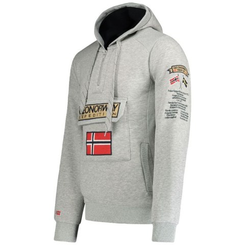 Bluza Geographical Norway 3/4 Gymclass 100 M WU4184H/GN B-Grey Geographical Norway