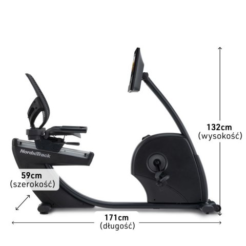 Rower programowany poziomy Nordictrack G10 NTEX14925 Nordictrack