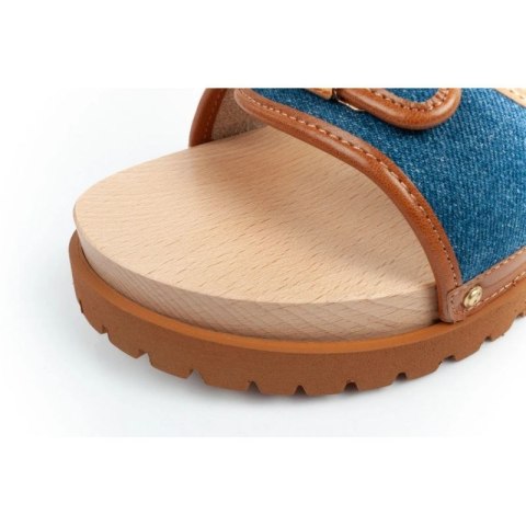 Klapki drewniaki Scholl Pescura Iconic W F305492349 Scholl