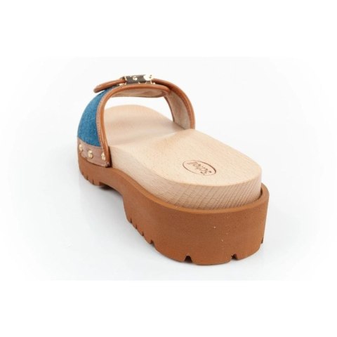 Klapki drewniaki Scholl Pescura Iconic W F305492349 Scholl