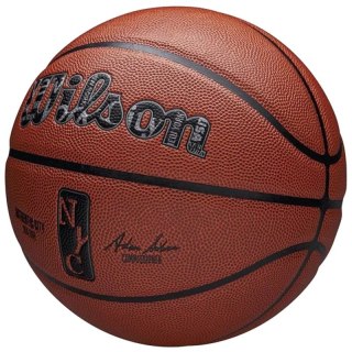 Piłka do koszykówki Wilson NBA Authentic City New York Ball WZ2016001XB Wilson
