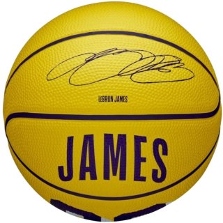 Piłka do koszykówki Wilson NBA Player Icon LeBron James Mini Ball WZ4027701XB Wilson