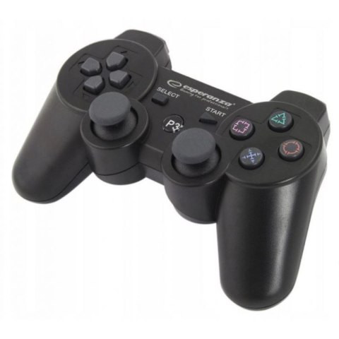 Gamepad bezprzewodowy Esperanza EGG109K (PS3; kolor czarny)