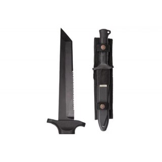 Nóż Mil-Tec German Combat Knife Black 2000 stal 440