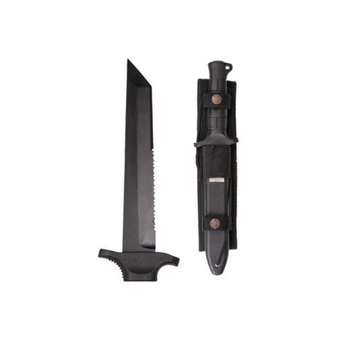 Nóż Mil-Tec German Combat Knife Black 2000 stal 440