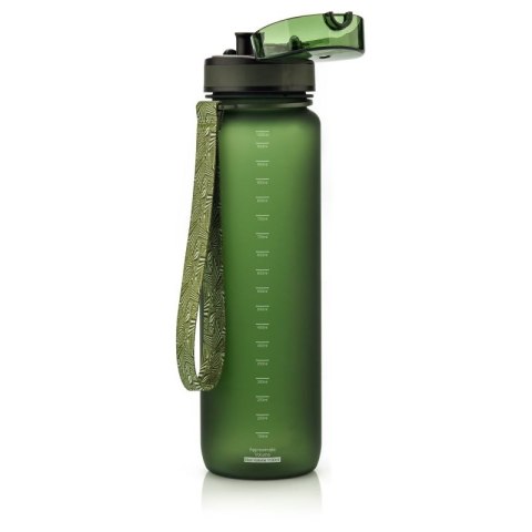 Bidon sportowy Meteor 650 ml ciemnozielony