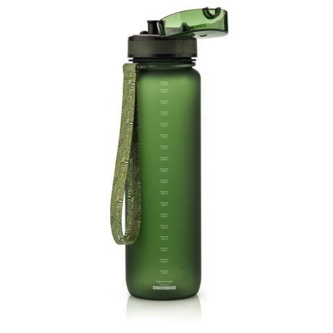 Bidon sportowy Meteor 650 ml ciemnozielony