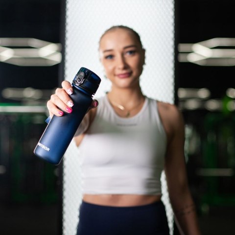 Bidon sportowy Meteor 650 ml granatowy