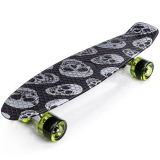Deskorolka Meteor Multikolor Skulls 22607 Meteor