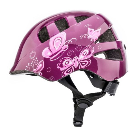 Kask rowerowy Meteor KS08 Pink Butterflies 24900-24901 Meteor