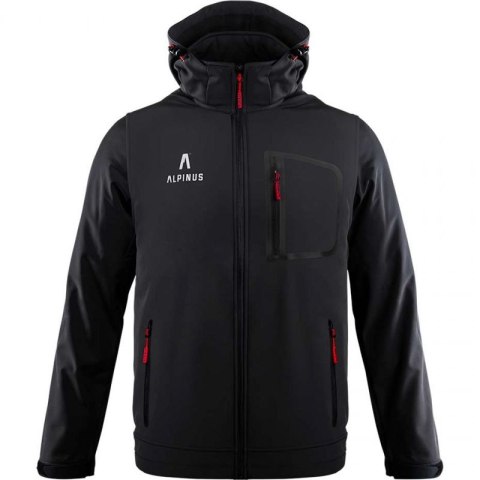 Kurtka Softshell Alpinus Stenshuvud czarna BR43371 Alpinus