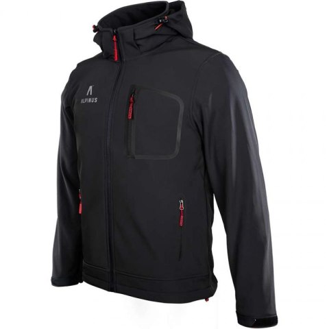 Kurtka Softshell Alpinus Stenshuvud czarna BR43371 Alpinus