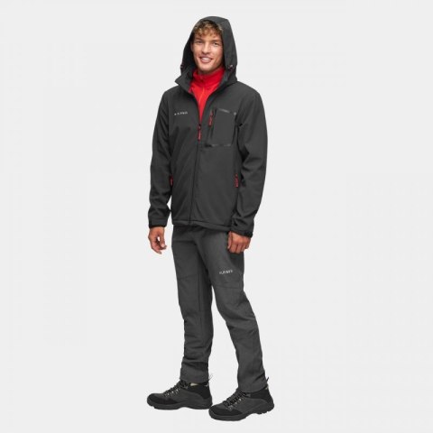 Kurtka Softshell Alpinus Stenshuvud czarna BR43371 Alpinus