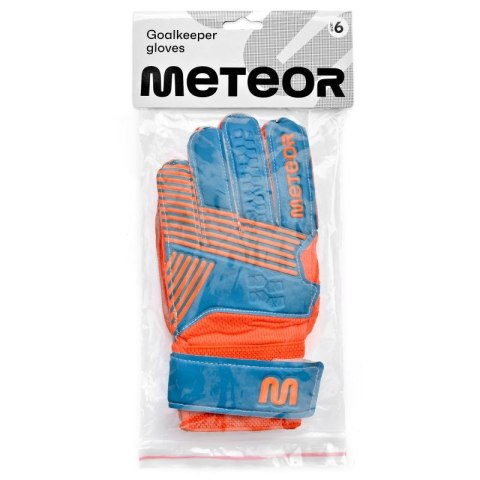 Rękawice bramkarskie Meteor Catch Blue 03806-03812 Meteor