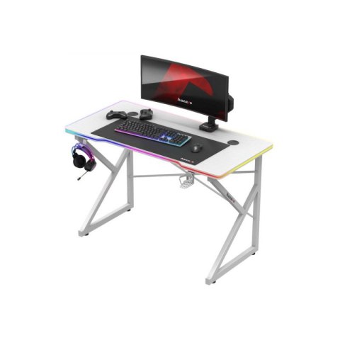 Biurko gamingowe Huzaro Hero 1.7 RGB White