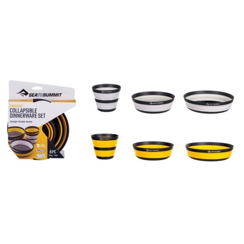 Zestaw naczyń SEA TO SUMMIT Frontier UL 2P 6 Piece