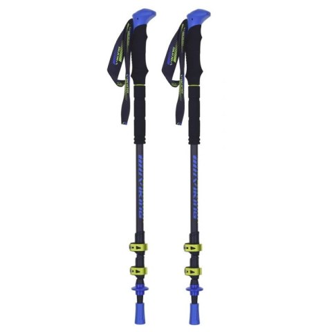 Kije Viking Carbo Lite Trekking czarno/limonkowe Viking