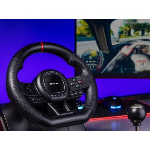 TRACER KIEROWNICA SIMRACER MANUAL GEARBOX 6 IN 1