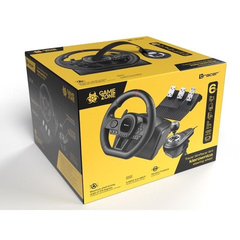 TRACER KIEROWNICA SIMRACER MANUAL GEARBOX 6 IN 1