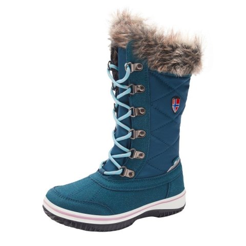 Wodoodporne buty zimowe Trollkids Girls Holmenkollen Snow Boots dla dziewczynki (171-332) Trollkids