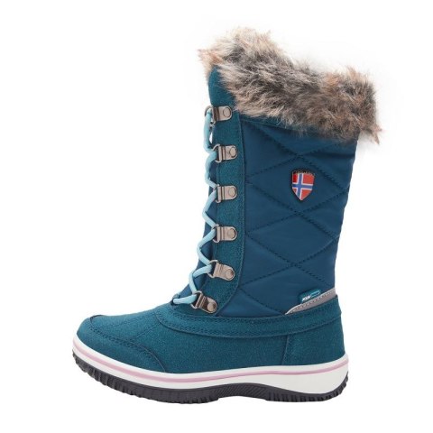 Wodoodporne buty zimowe Trollkids Girls Holmenkollen Snow Boots dla dziewczynki (171-332) Trollkids