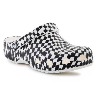 Klapki Crocs Classic warped checker clog 211007-103 Crocs
