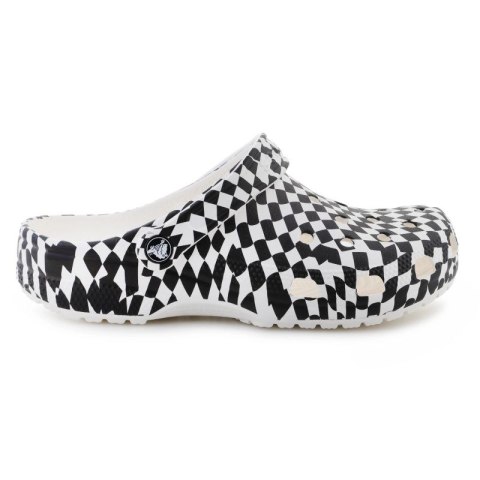Klapki Crocs Classic warped checker clog 211007-103 Crocs
