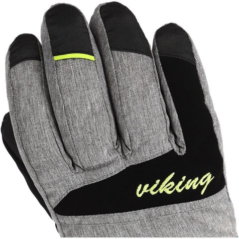 Rękawice narciarskie damskie Viking Ronda Ski Lady sportowe szare (113/20/54734) Viking