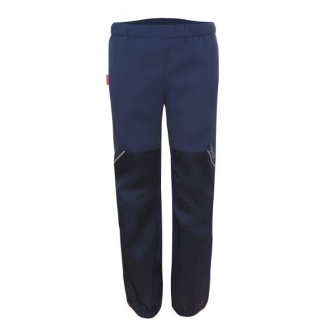 Wodoodporne spodnie dziecięce dla chłopca/dziewczynki Trollkids Kids Lofoten Rain Pants navy (374-100) Trollkids