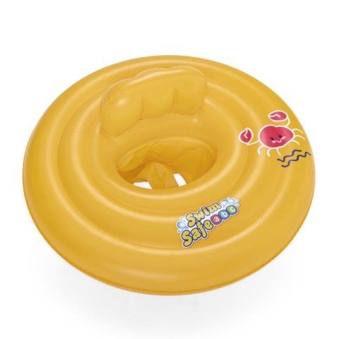 Koło dmuchane Bestway 32096 Swim Safe Wondersplash Round 3-Ring Baby Boat 92800497001 Bestway