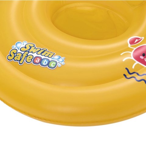 Koło dmuchane Bestway 32096 Swim Safe Wondersplash Round 3-Ring Baby Boat 92800497001 Bestway
